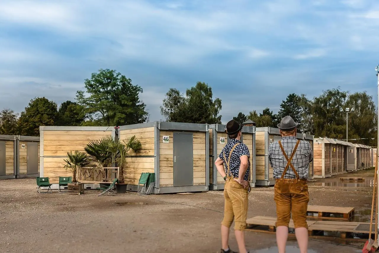 Oktoberfest Wiesn Camp Lodge Munich Luxury tent